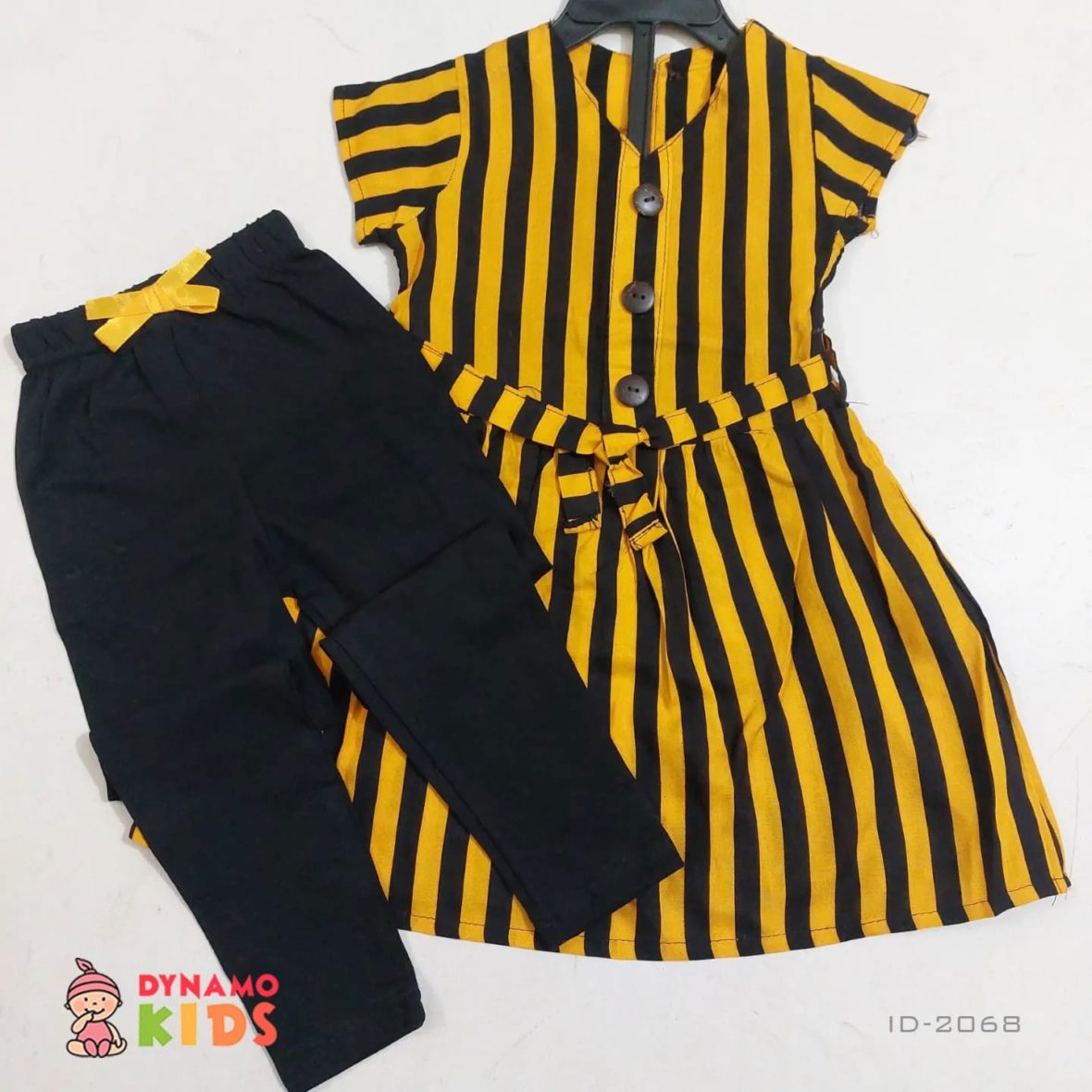 New tops set yellow black