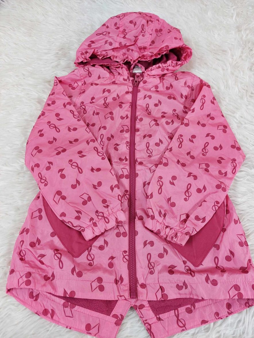 Hot pink color with love pocket jacket